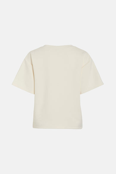 VISIFFI V-NECK 2/4 TOP/R/PB
