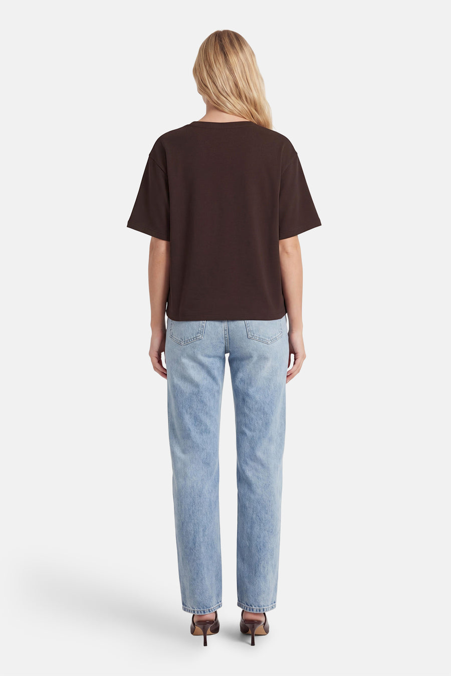 T-shirt - brun