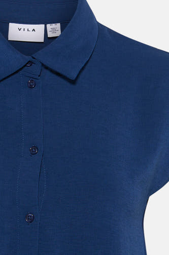 Hemd met korte mouwen - blauw