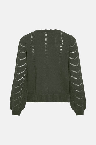 Cardigan - groen