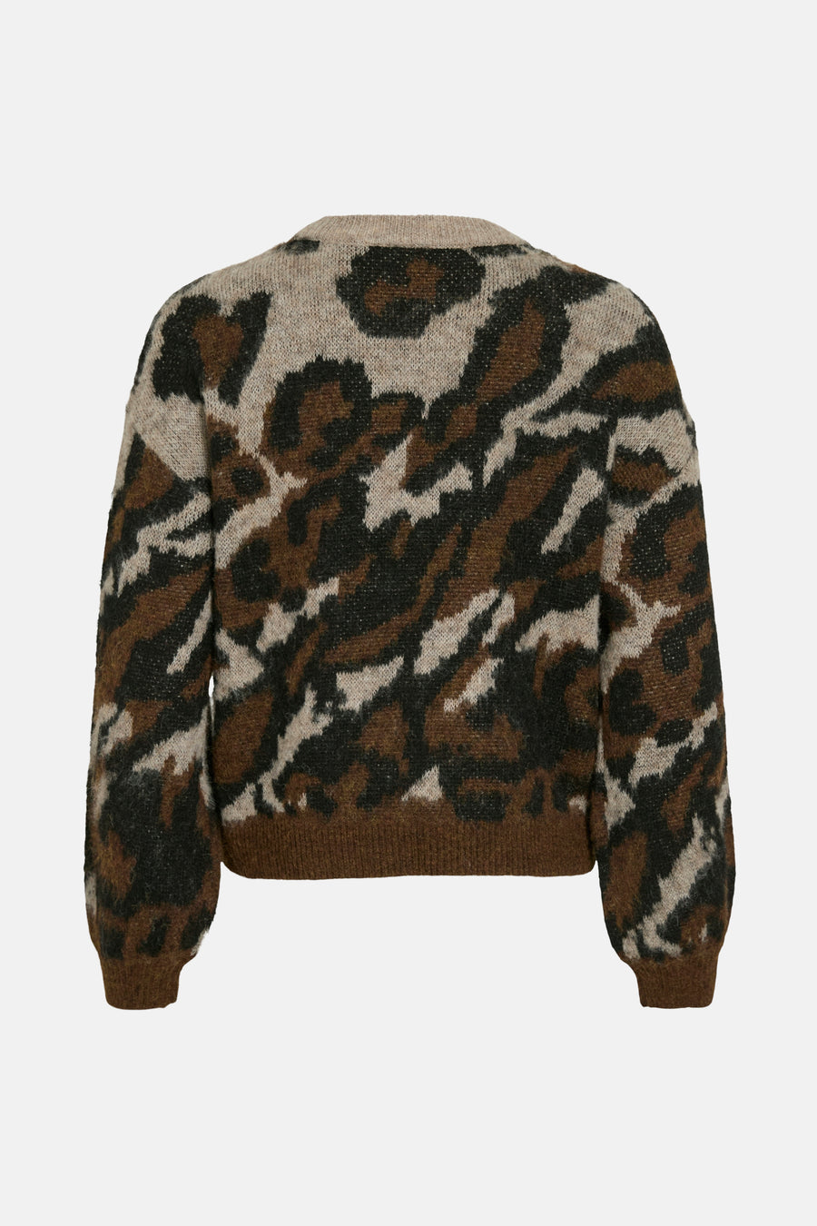 Pull met ronde hals - bruin - VILA®