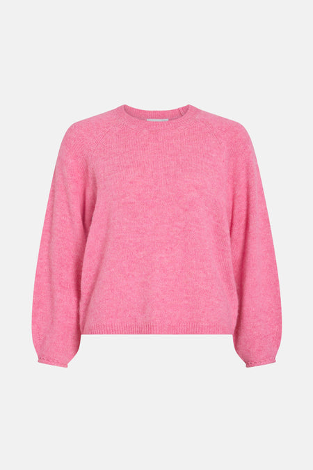 VISAPNA O-NECK L/S KNIT TOP/PB