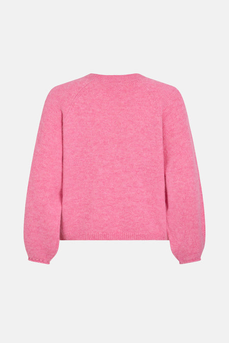 VISAPNA O-NECK L/S KNIT TOP/PB