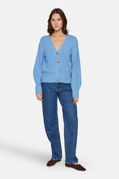 VISOFIE KNIT CARDIGAN / LR