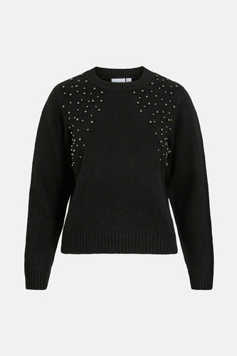 Pull met ronde hals - zwart - VILA® - 6