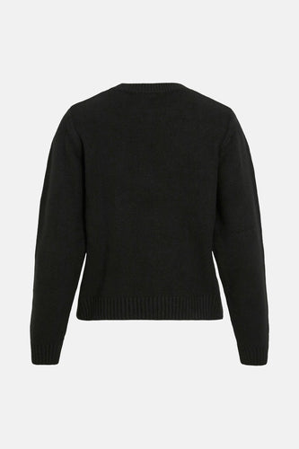 Pull met ronde hals - zwart - VILA® - 6