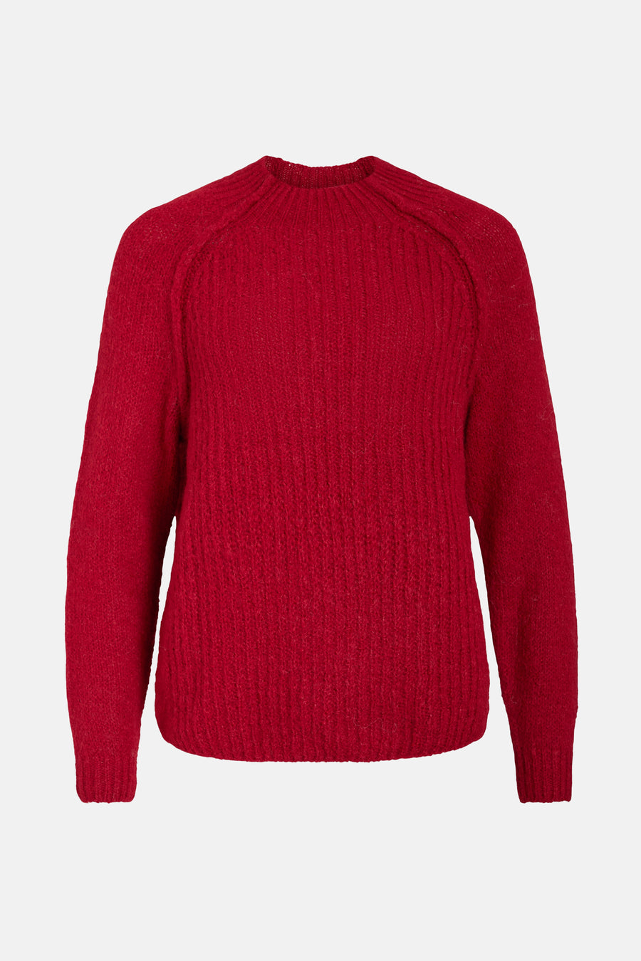Pull met ronde hals - rood - VILA®