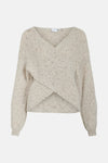 VIMILOU REV L/S GLITTER KNIT TOP