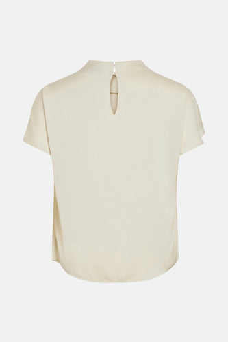 Blouse met korte mouwen - ecru - VILA® - 6