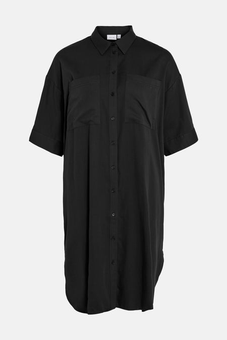 VIALRUNI 2/4 MIDI LOOSE SHIRT DRESS