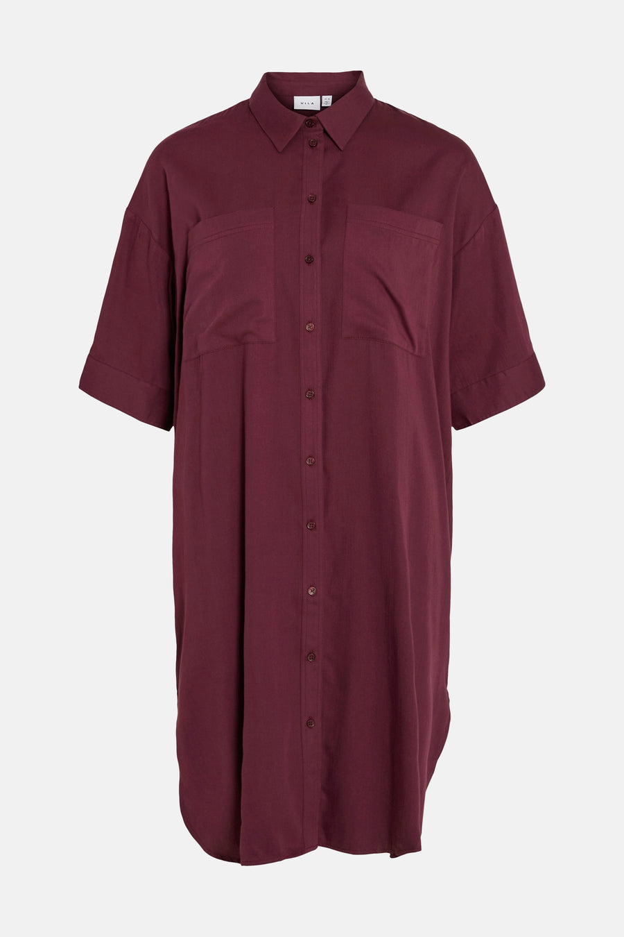 Kleedje met korte mouwen - rood - VILA®