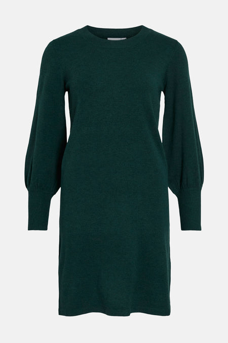 Kleedje met lange mouwen - groen