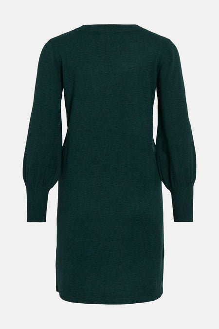 Kleedje met lange mouwen - groen