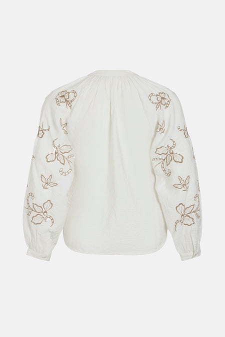 Hemd (lange mouwen) Ecru - VILA®