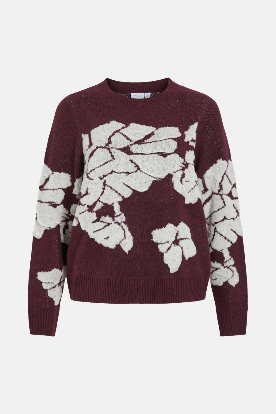 Trui met ronde hals paars - VILA® - VILA®