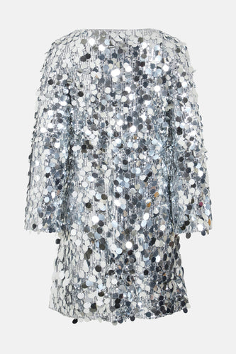 Kleedje met lange mouwen - zilver - VILA® - 3