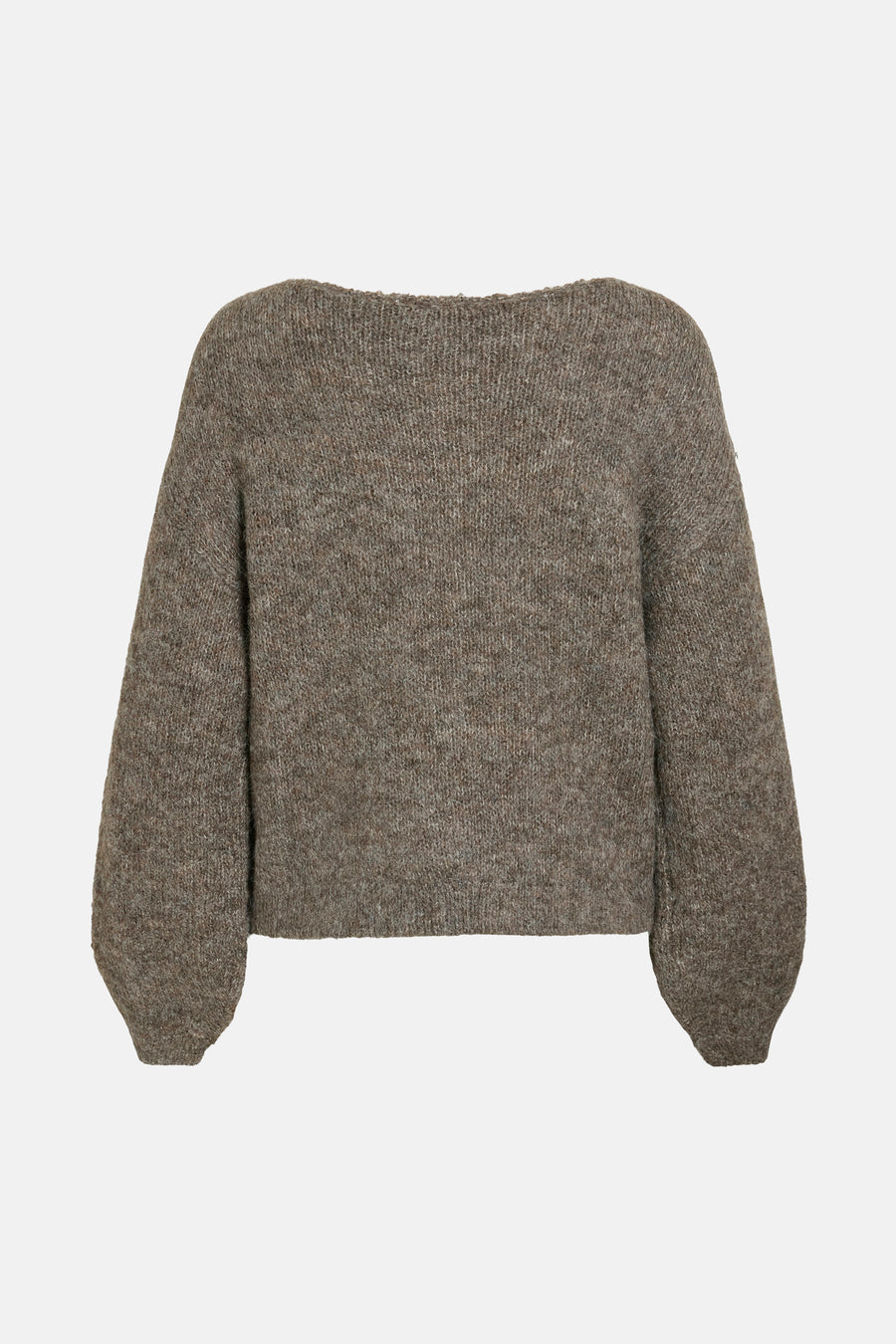 Trui met ronde hals bruin - VILA®