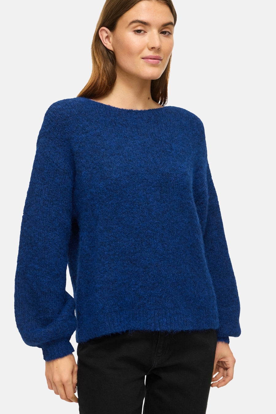 Pull col O bleu - VILA®