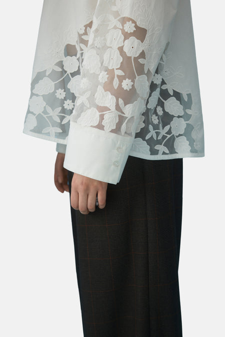 VICAMINA L/S LACE SHIRT/BFS