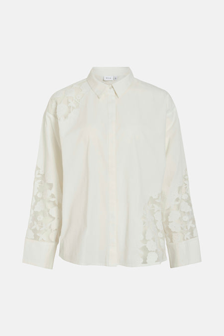 VICAMINA L/S LACE SHIRT/BFS