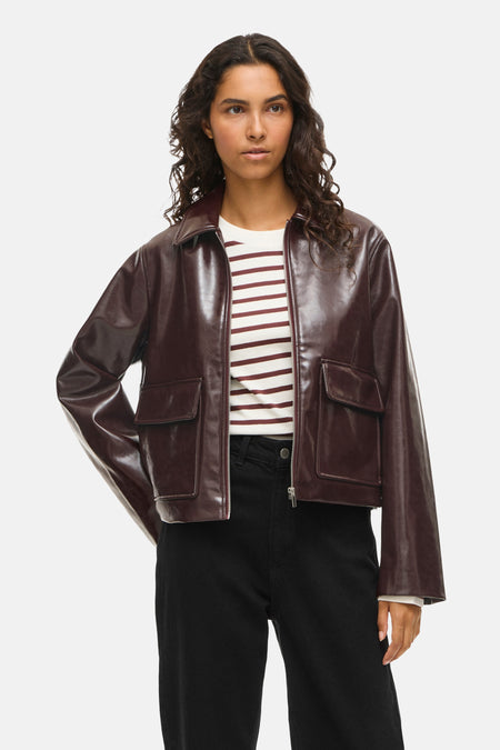 VIJENORA L/S ZIP SHORT JACKET