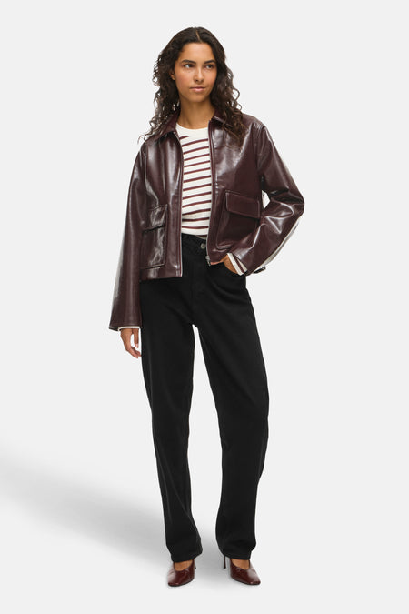 VIJENORA L/S ZIP SHORT JACKET