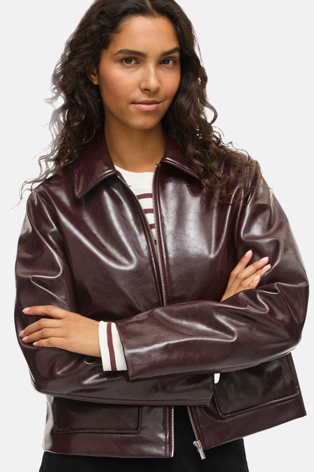 VIJENORA L/S ZIP SHORT JACKET