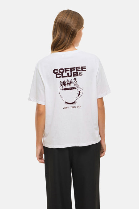 T-shirt met korte mouwen - wit
