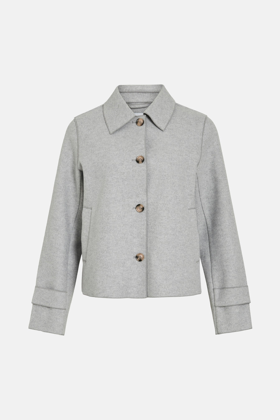 Jas - grijs - VILA® - 5