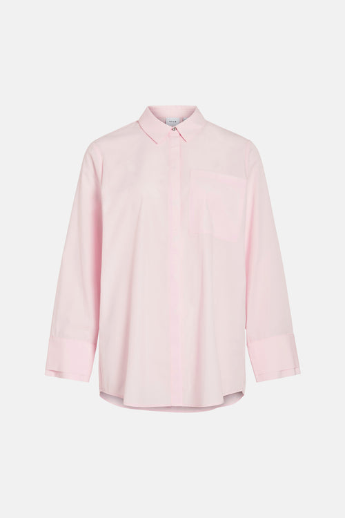Chemise à manches longues - rose
