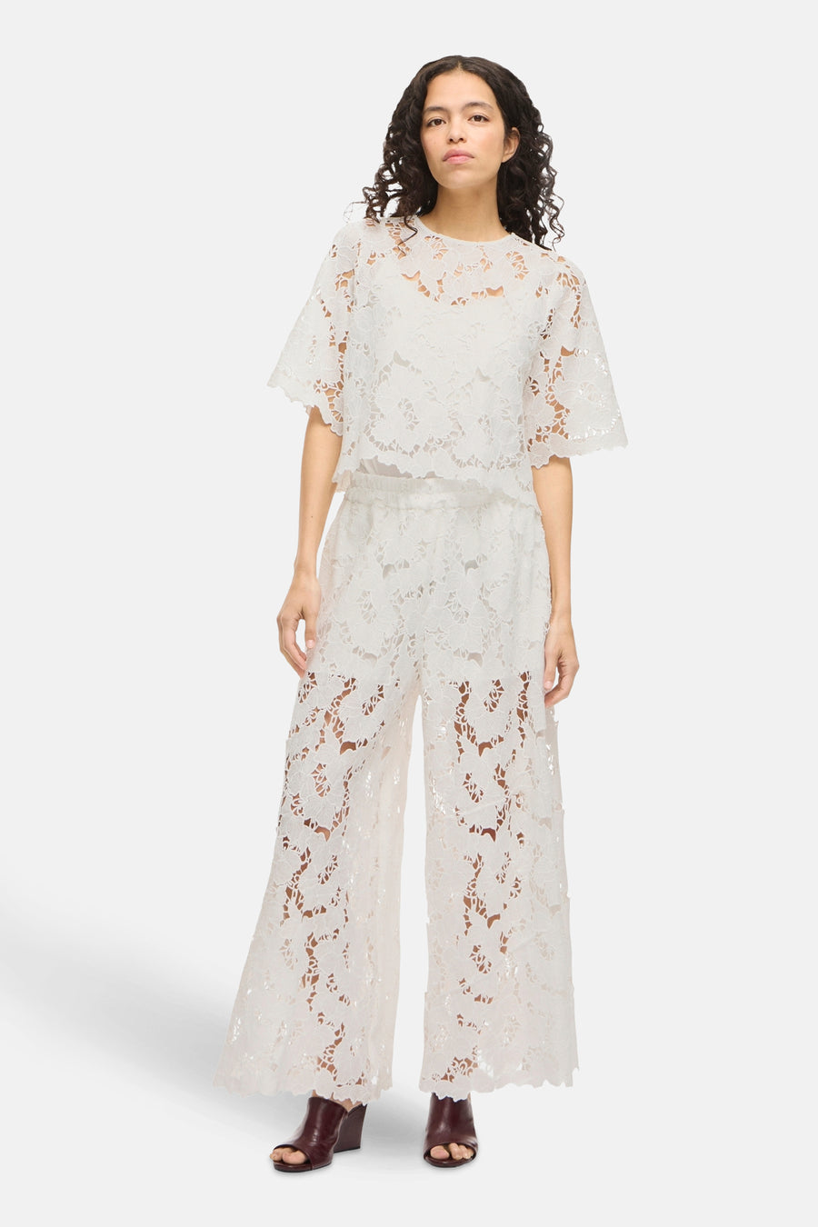 Broek - wit - VILA® - 6