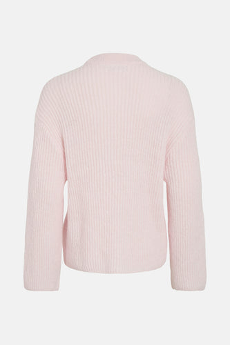 Pull met ronde hals - roze - VILA®