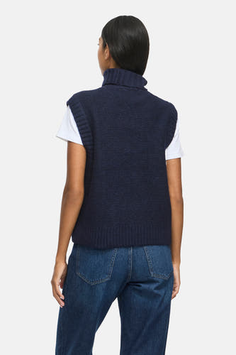 Dames tops pull zonder mouw bleu - VILA®