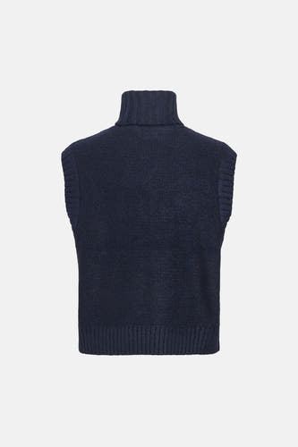 Dames tops pull zonder mouw bleu - VILA®