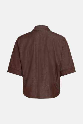 Hemd met korte mouwen - Coffee Bean