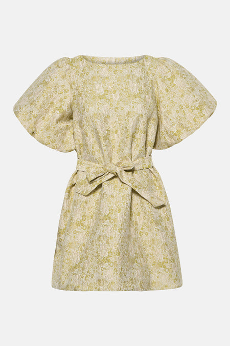 Kleedje met korte mouwen - groen