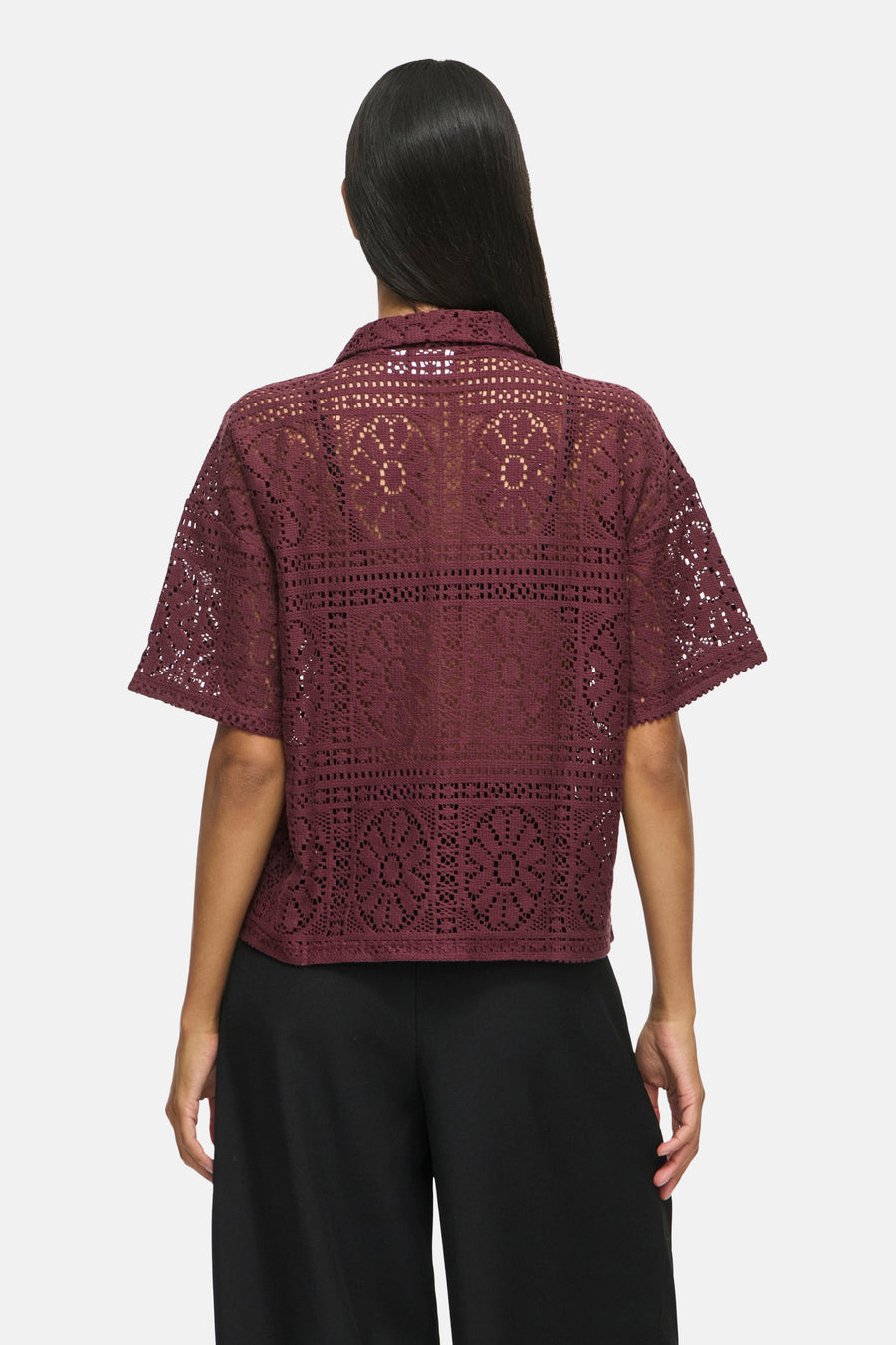 Hemd (korte mouwen) rood - VILA®