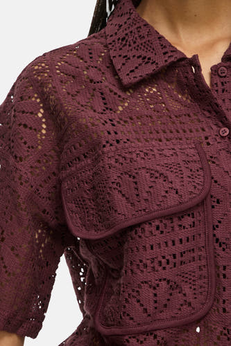 Hemd (korte mouwen) rood - VILA®