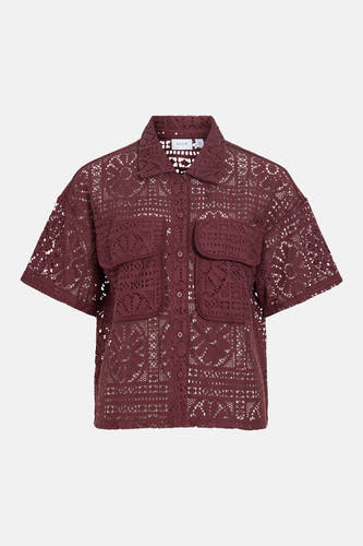 Hemd (korte mouwen) rood - VILA®