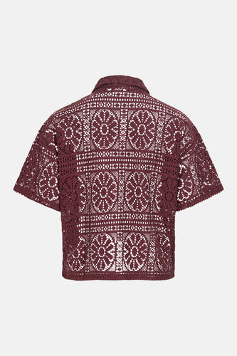 Hemd (korte mouwen) rood - VILA®