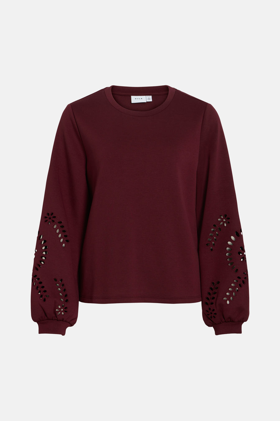 Sweater O hals - Bordeaux