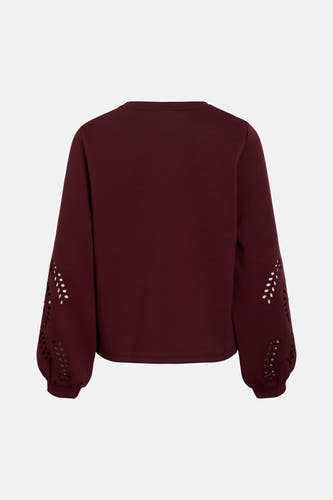 Sweater O hals - Bordeaux