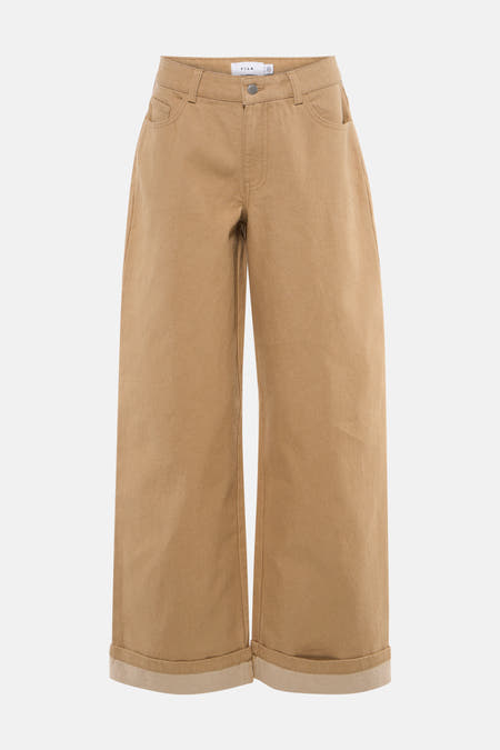 Jeans coloré - beige