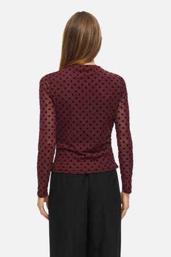 T-shirt (manches longues) rouge - VILA®