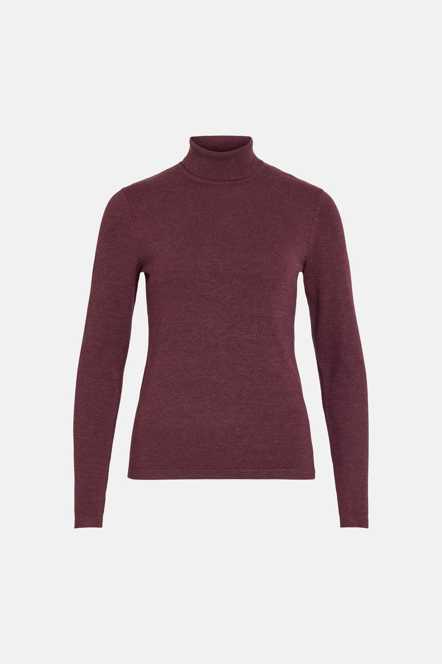 Trui met rolkraag rood - VILA®