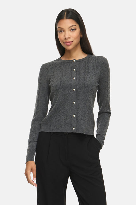 Gilet - Dark Grey Melange