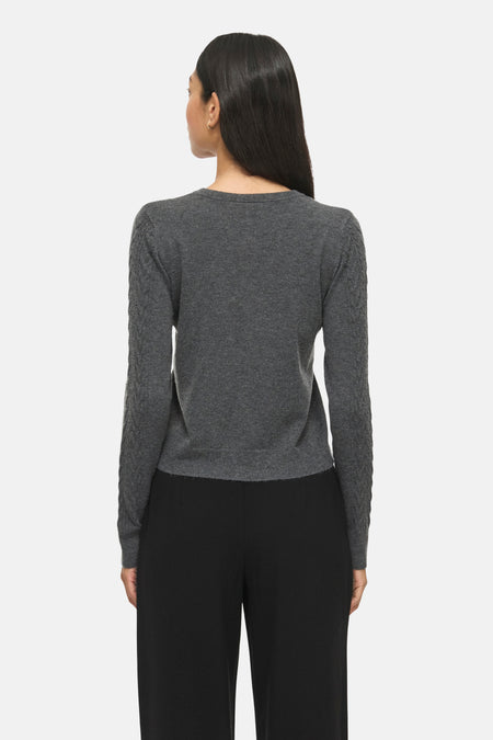 Gilet - Dark Grey Melange
