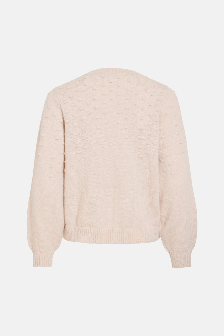 Pull col O Écru - VILA®