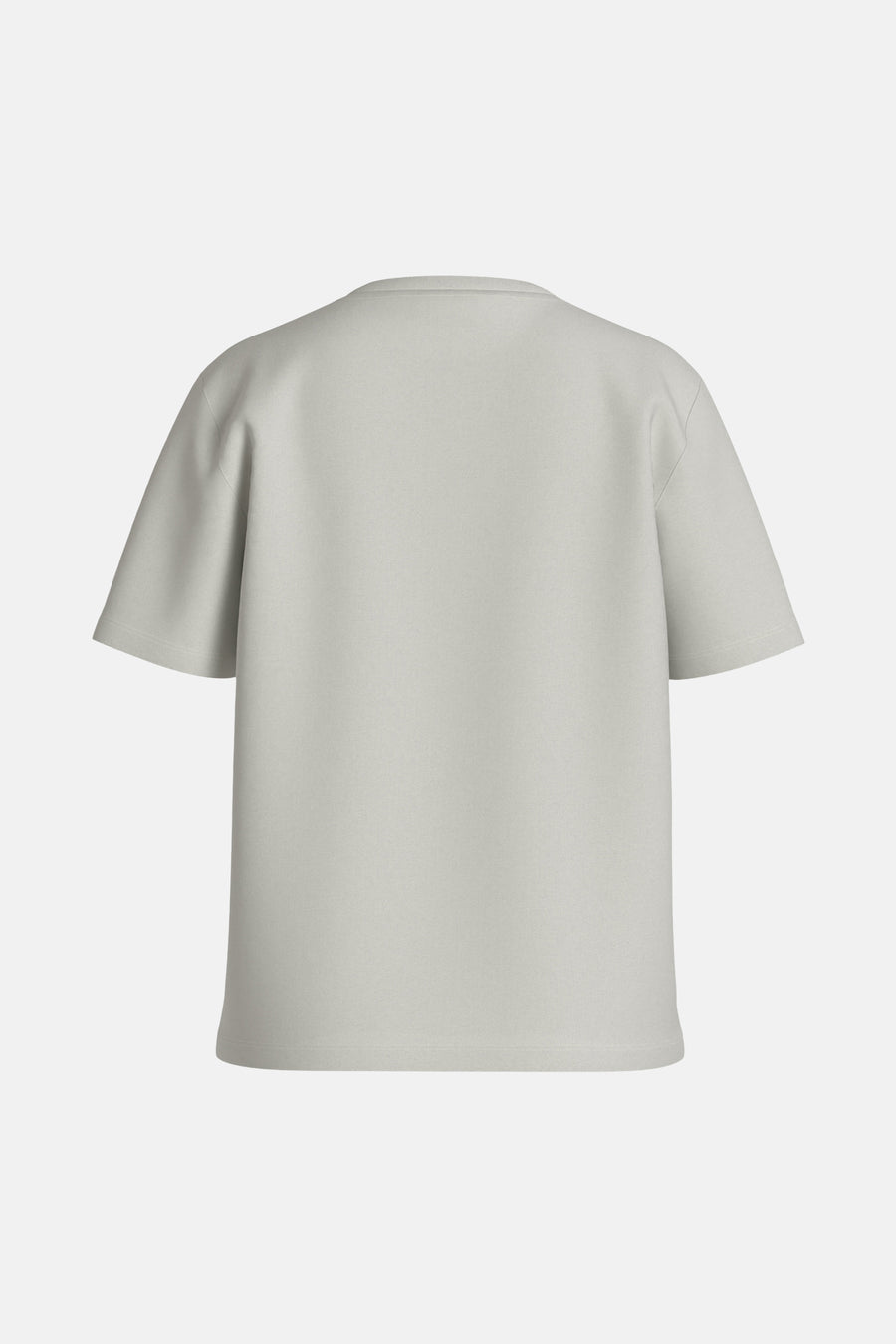 Wit T-shirt met korte mouwen van VILA, effen en met een eenvoudige ronde halslijn.