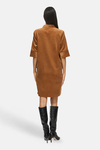 Robes manches courtes cognac - VILA®